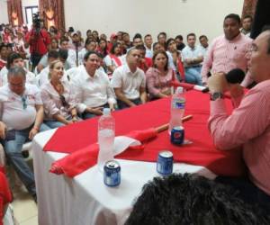 El candidato liberal estuvo con la juventud de Nacaome, Valle.