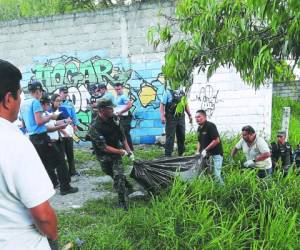 En este lugar de la colonia Nueva Esperanza fue donde se encontró el cadáver de Olman Castillo.