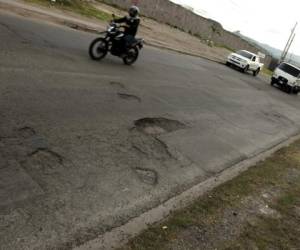 Las autoridades de la Alcaldía Municipal en el mes de agosto comenzaron a trabajar en el bacheo.