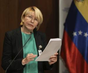 Luisa Ortega, exfiscal venezolana en el gobierno de Nicolás Maduro. (AP)
