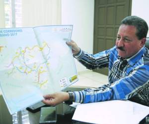 Roberto Pineda, titular de la Secretaría de Infraestructura y Servicios Públicos (Insep), detalló que el año pasado se licitó las obras del corredor de occidente.