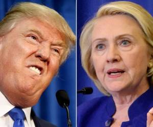 Donald Trump y Hillary Clinton se disputan la presidencia en Estados Unidos.