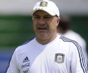 Julio Olarticoechea, técnico de la selección de Argentina (Foto: Redes)