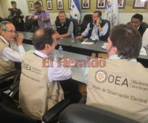 Los observadores de la OEA realizaron un recorrido por 16 departamentos del país para emitir un informe de sus valoraciones.