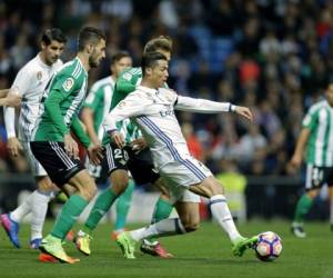 Cristiano Ronaldo anotó el gol del empate ante el Betis (Foto: Agencia AP)