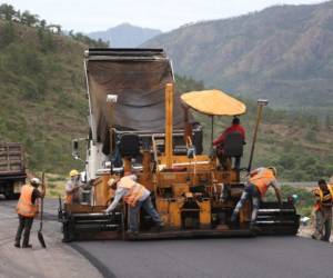 La construcción de carreteras es uno de los mayores componentes del programa de inversión del sector público de Honduras. (Foto: El Heraldo Honduras/ Noticias Honduras hoy)