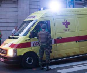 Soldados belgas matan a sospechoso de atentado en estación de Bruselas (Foto: Agencia AFP)