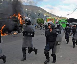 San Pedro Sula y la zona norte del país ha sido la más afectada por las recientes protestas. (Foto: AFP/ El Heraldo Honduras/ Noticias Honduras hoy)