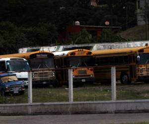 Las unidades de transporte permanecen aparcadas en estacionamientos. Los propietarios de las unidades solo acuden a brindarles mantenimiento para que no se dañen.