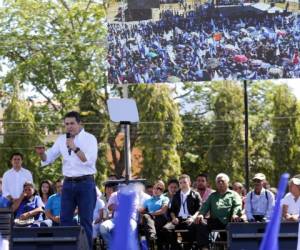 El evento contó con la asistencia de hondureños de todas partes del país y que tuvo lugar en la Plaza La Democracia, de Casa Presidencial (Foto: Marvin Salgado).