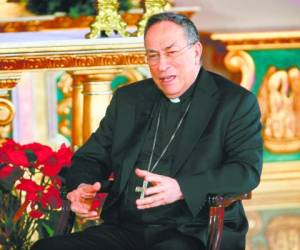 El cardenal Óscar Andrés Rodríguez abrió las puertas de la sede del Arzobispado de Tegucigalpa para ofrecer una entrevista a EL HERALDO.