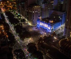 El asesinato de la Marielle Franco ha causado gran conmoción en Brasil y los brasileños han salido a manifestar su repudio por el crimen. (Foto: AFP/ El Heraldo Honduras)