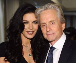 Catherine Zeta Jones y Michael Douglas