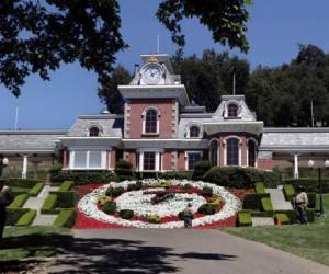 La finca de 1.000 hectáreas (2.700 acres) cerca Santa Bárbara, California, ha sido rebautizada como Sycamore Valley Ranch. Foto: AP