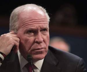 WASHINGTON, DC - MAY 23: Former Director of the U.S. Central Intelligence Agency (CIA) John Brennan testifies before the House Permanent Select Committee on Intelligence on Capitol Hill, May 23, 2017 in Washington, DC. Brennan is discussing the extent of Russia's meddling in the 2016 U.S. presidential election and possible ties to the campaign of President Donald Trump. Drew Angerer/Getty Images/AFP== FOR NEWSPAPERS, INTERNET, TELCOS & TELEVISION USE ONLY ==
