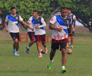 Olimpia entrenó este martes en Amarateca, previo a viajar a la zona norte de Honduras. (Foto: Ronal Aceituno / Grupo Opsa)