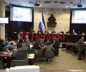 Así se desarrolló la sesión en el Congreso Nacional. Foto David Romero| EL HERALDO