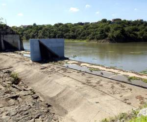 La represa Los Laureles se encuentra en un 71.4% de su capacidad de almacenamiento. Foto: Marvin Salgado/ EL HERALDO.