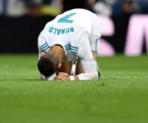 El astro luso lleva un único tanto en once partidos de Liga, si bien es cierto, que una sanción le dejó fuera los cuatro primeros partidos del campeonato. (Foto: AFP/ El Heraldo Honduras/ Noticias Honduras hoy)