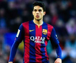 Aquí Marc Bartra cuando jugaba para el FC Barcelona. Actualmente forma parte de las filas del Borussia Dortmund de Alemania (Foto: Agecias)