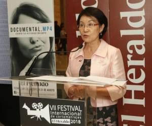 La embajadora de la República de China (Taiwán) conversa con EL HERALDO sobre el compromiso que tiene su país con el Festival Internacional de Cortometrajes que este año llega a su séptima edición