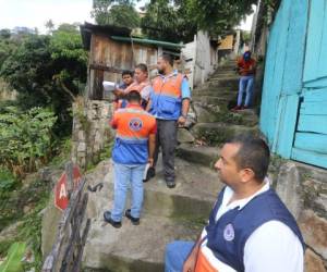 El equipo de Copeco realizará un recorrido por los principales barrios y colonias que son de alto riesgo. Fotos: David Romero/EL HERALDO.