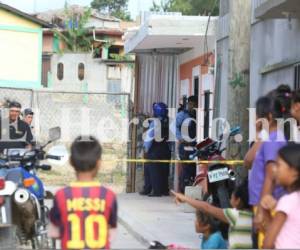 Pamela Ramírez fue encontrada en la colonia Montes de Bendición de Comayagüela. Fotos: EL HERALDO.