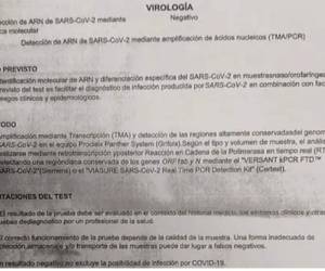 Los resultados eran similares a los que extiende el laboratorio que interpuso la denuncia.