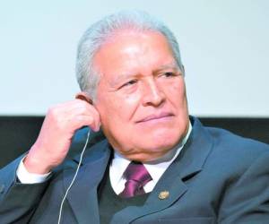 Salvador Sánchez, presidente de El Salvador.