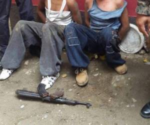 Los dos menores fueron capturados este martes tras un enfrentamiento con agentes policias, fotos: RedIndformativa.