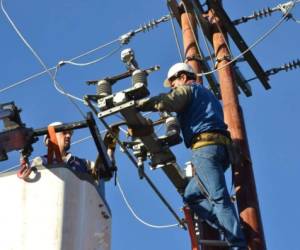 Las cuadrillas de la Empresa Energía Honduras realizarán trabajos de mantenimiento.
