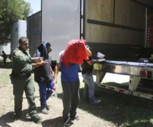 La Patrulla Fronteriza dijo que todas las personas se encuentran bien de salud. (Foto: Bahía/ El Heraldo Honduras/ Noticias Honduras hoy)