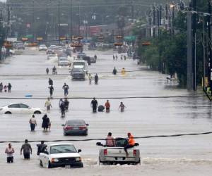 Houston y Luisiana -donde residen hondureños- son dos de las ciudades más afectadas por Harvey. (Foto: AFP/ El Heraldo Honduras/ Noticias de Honduras)