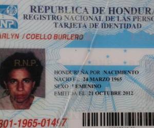 Darlyn Coello Burlero fue raptada y asesinada junto con su hija en colonia Adras, en el Valle de Támara, Francisco Morazán.