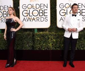 Amy Adams y Jeremy Renner en la pasada edición de los Globos de Oro.