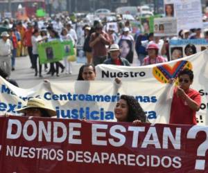 Cientos de madres protestan para pedir justicia por sus hijos asesinados o desaparecidos por la violencia en México (Foto: AFP/ El Heraldo Honduras/ Noticias de Honduras)