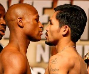 Manny Pacquiao y Floyd Mayweather Jr.