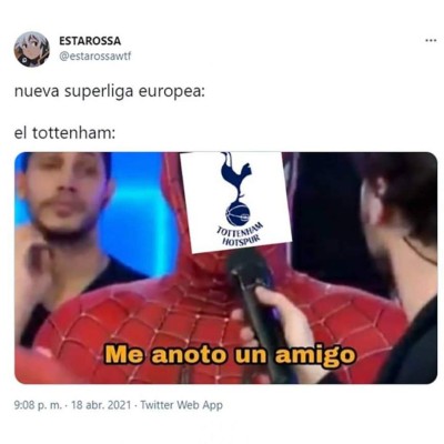 Superliga Europea deja imperdibles memes