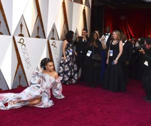 La alfombra roja de los Premios Oscar 2018 está llena de grandes estrellas.