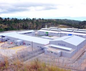 Foto aérea de la cárcel La Tolva, localizada en Morocelí, El Paraíso, oriente de Honduras. El gobierno trabaja en una iniciativa para tener el control de los presidios, mediante expropiaciones 500 metros a la redonda.