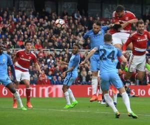 El duelo se disputó en el Riverside Stadium en Middlesbrough (Foto: Agencias/ AFP / Deportes EL HERALDO Honduras)