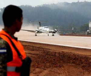 El aeródromo de Copán, construido con una inversión de L 80 millones, recibe pocos vuelos.