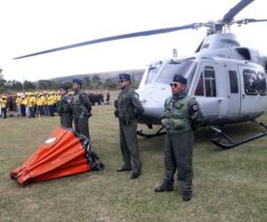 Las Fuerzas Armadas realizarán operativos con helicópteros. Foto: Johny Magallanes/EL HERALDO.