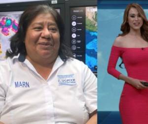 La salvadoreña Sandra Yanira Martinez Tobar cayó a sus críticos mostrando su perfil profesional para restar importancia a una figura al momento de presentar el estado del tiempo.