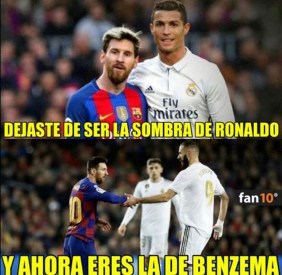Memes celebran al campeón Real Madrid, pero destrozan al Barcelona