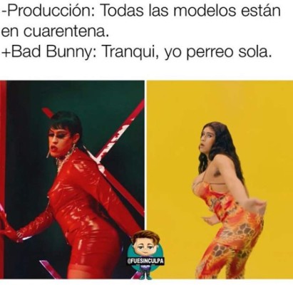 Le llueven los memes a Bad Bunny tras vestirse de mujer en su nuevo álbum musical
