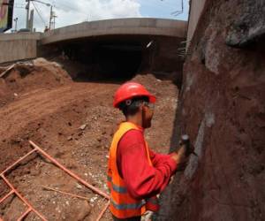 En cuatro meses será inaugurado el túnel de Diunsa presenta avances significativos. Foto: Johny Magallanes/El Heraldo.