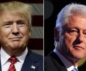 'Bill Clinton declaró que yo lo llamé después de las elecciones. Error, él me llamó a mí (con una muy bonita felicitación. 'No sabe mucho'...'), comentó Trump en un tuit este martes.