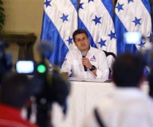 El presidente Hernández reiteró que no dará marcha atrás respecto a las nuevas medidas carcelarias en Honduras.