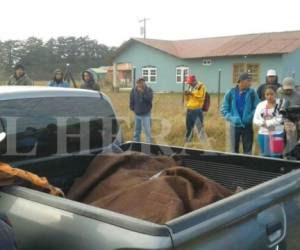 El cadáver de Berta Cáceres fue trasladado vía aérea a la morgue capitalina, donde se le practicará la respectiva autopsia.